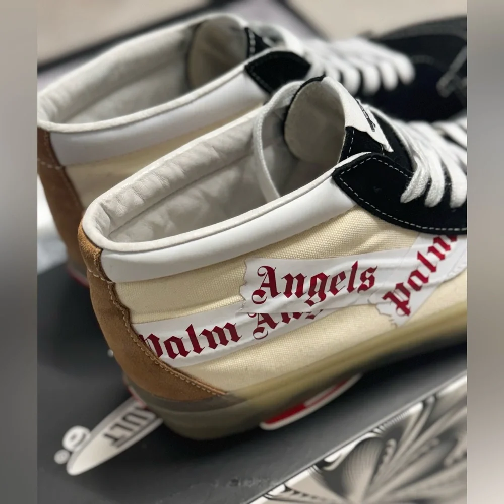Palm Angels X Vans Vault Sk8 Mid Vlt Lx - Picture 7 of 16